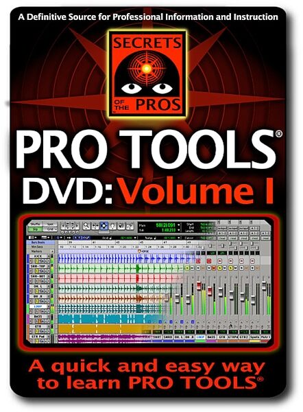 open zoom image for Secrets of the Pros Pro Tools Volume 1 Video, Main