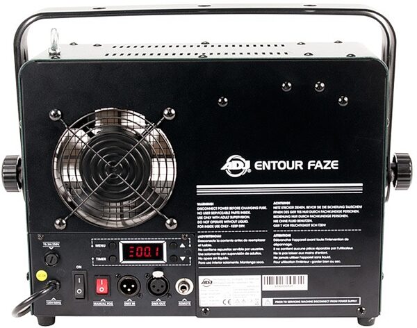 open zoom image for ADJ Entour Faze Fog Machine, New, Action Position Back