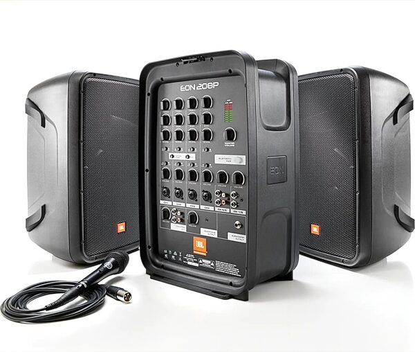 open zoom image for JBL EON 208P Portable PA System, Single System, Main