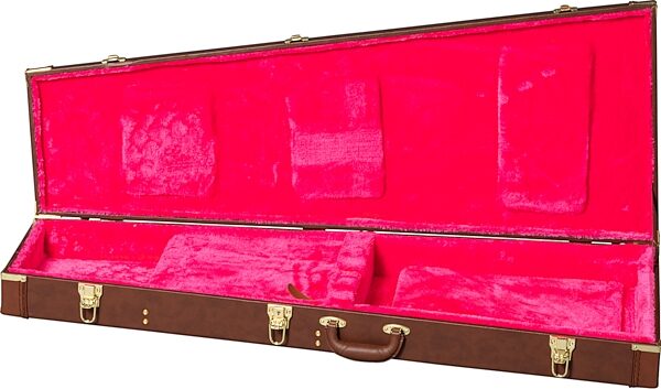 open zoom image for Epiphone 1958 Korina Flying V Electric Guitar (with Case), Action Position Back