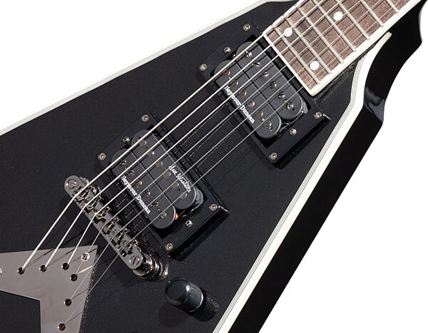 open zoom image for Epiphone Dave Mustaine Flying V Custom Electric Guitar (with Case), Action Position Back