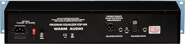 open zoom image for Warm Audio EQP-WA Classic Passive Tube Equalizer, New, Action Position Back