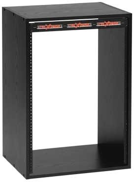 open zoom image for RaXXess 16-Space Economy Rack (Black Oak), Main