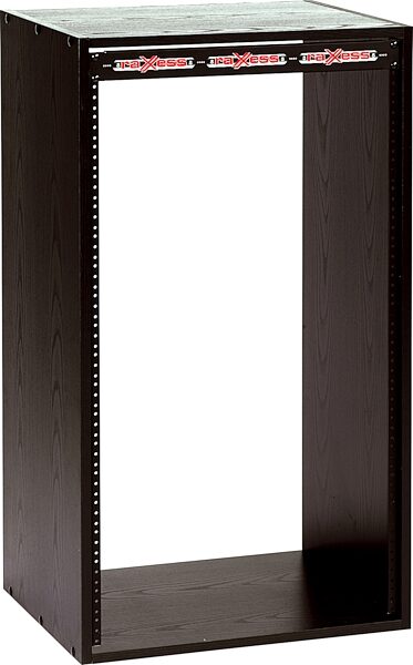 open zoom image for RaXXess 20-Space Economy Rack (Black Oak), Main