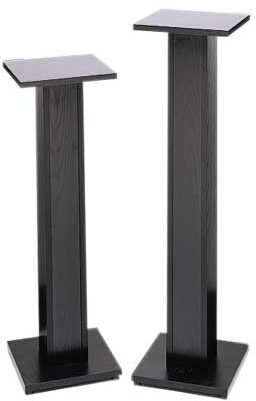 open zoom image for RaXXess Economy Speaker Stands (Black Oak), Main