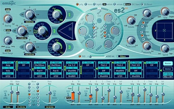 open zoom image for Emagic Logic Pro (Macintosh), ES2