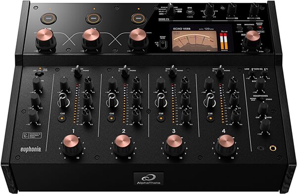 open zoom image for AlphaTheta euphonia Rotary DJ Mixer, Open Box (Very Good), view