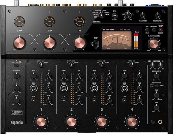 open zoom image for AlphaTheta euphonia Rotary DJ Mixer, Open Box (Very Good), Main