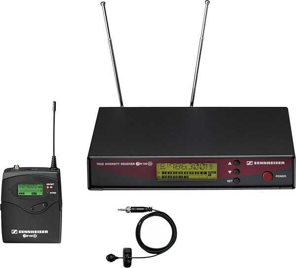 open zoom image for Sennheiser ew122G2 Cardioid Lavalier UHF Wireless System, Main