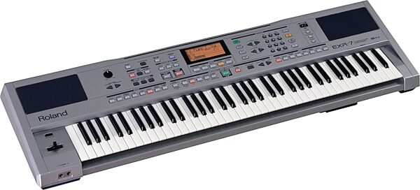 open zoom image for Roland EXR7 76-Key Interactive Arranger Keyboard, Angle View