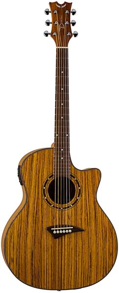 open zoom image for Dean Exotica Zebra Acoustic-Electric Guitar, Main