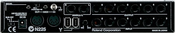 open zoom image for Edirol FA101 Firewire Audio Interface (Windows and Macintosh), Rear