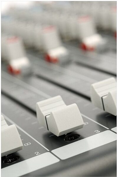 open zoom image for Allen and Heath ZED-24 24-Channel Mixer with USB Interface, New, Faders