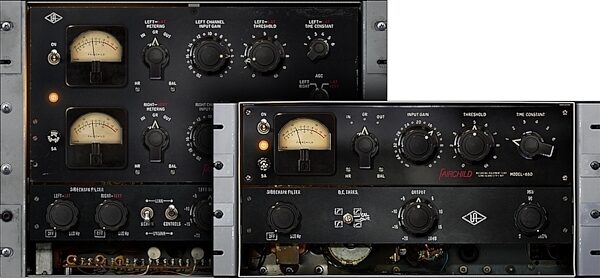 open zoom image for Universal Audio UAD Fairchild Tube Limiter Collection Plug-in Software, Digital Download, Action Position Back
