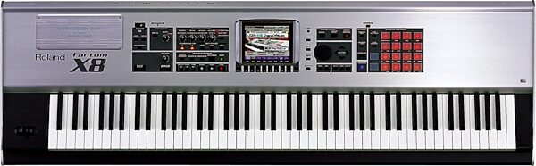 open zoom image for Roland Fantom-X8 88-Key Sampling Workstation, Main