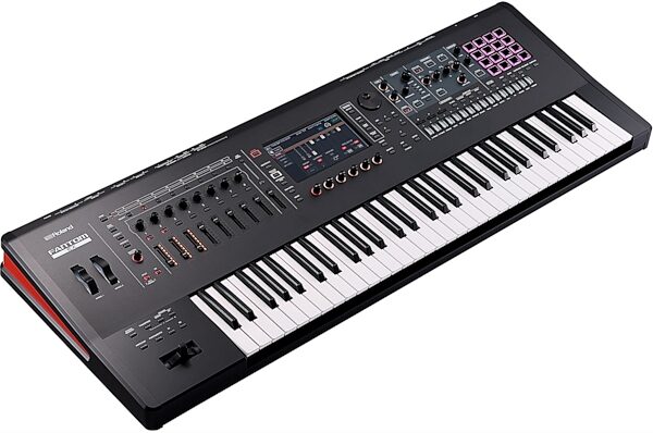 open zoom image for Roland FANTOM 6 EX Synthesizer Workstation Keyboard, 61-Key, New, Action Position Back