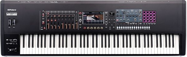 open zoom image for Roland FANTOM 8 EX Synthesizer Workstation Keyboard, 88-Key, New, Action Position Back