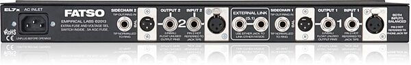 open zoom image for Empirical Labs EL7X Fatso Stereo Audio Processor, New, Rear
