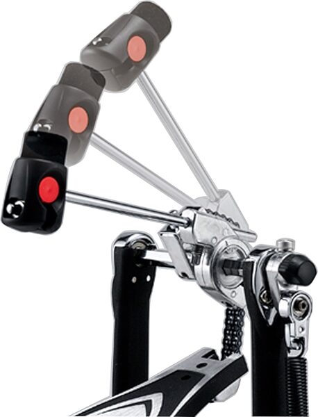 open zoom image for Tama HP900PWN Iron Cobra Power Glide Double Bass Drum Pedal (with Case), Chrome, Action Position Back