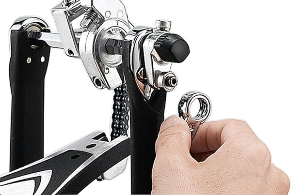 open zoom image for Tama HP900PWN Iron Cobra Power Glide Double Bass Drum Pedal (with Case), Chrome, Action Position Back