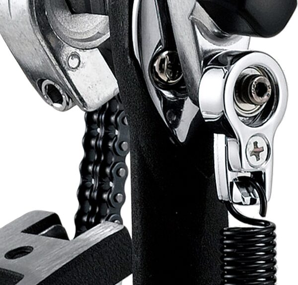 open zoom image for Tama HP900PWN Iron Cobra Power Glide Double Bass Drum Pedal (with Case), Chrome, Action Position Back