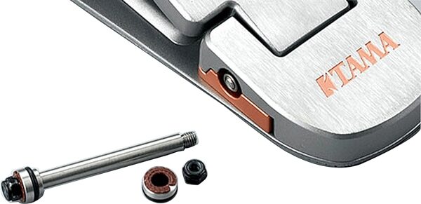 open zoom image for Tama HP910LWN Speed Cobra Double Bass Drum Pedal (with Case), Chrome, Action Position Back