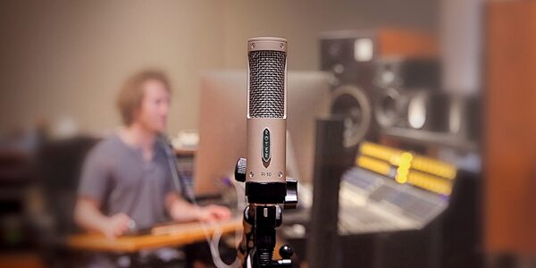 open zoom image for Royer Labs R-10 Large Element Mono Ribbon Microphone, Single Microphone, In Use