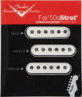 open zoom image for Fender Fat 50's Strat Pickups (Set Of 3), Main