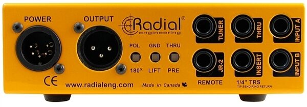 open zoom image for Radial Firefly Tube Direct Box, Rear