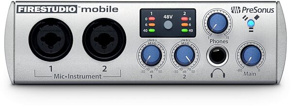 open zoom image for PreSonus FireStudio Mobile FireWire Audio Interface, Front
