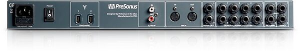 open zoom image for PreSonus FireStudio Project FireWire Audio Interface, Rear