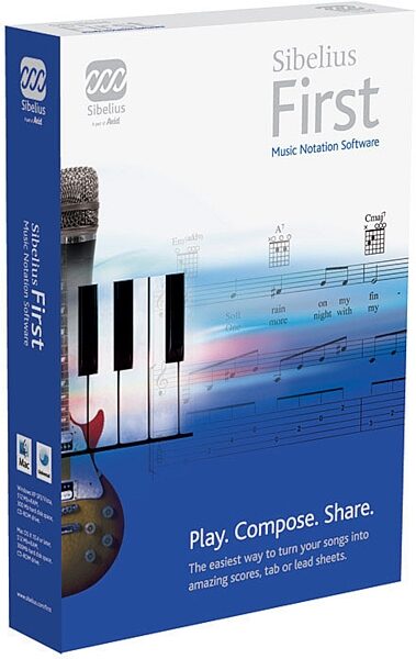 open zoom image for Sibelius First Notation Software (Macintosh and Windows), Main