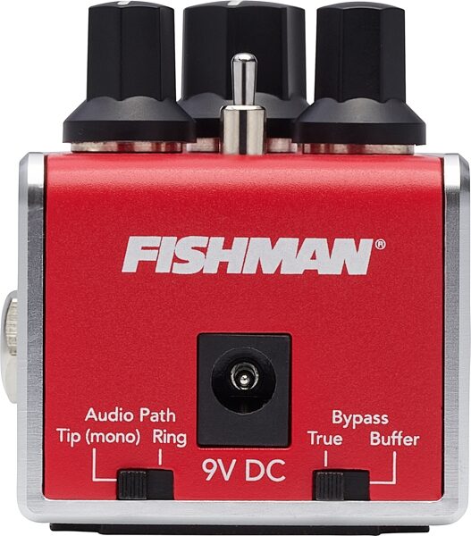 open zoom image for Fishman AFX AcoustiVerb Mini Reverb Pedal, New, Action Position Back
