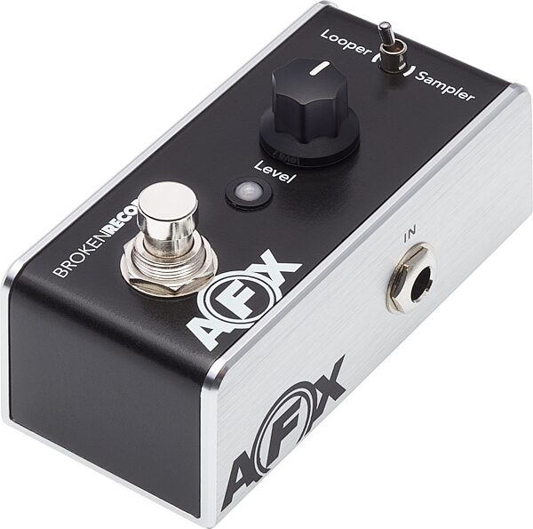 open zoom image for Fishman AFX Broken Record Mini Looper/Sampler Pedal, New, Action Position Back