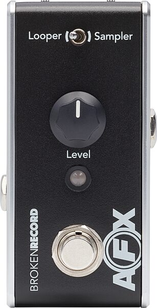 open zoom image for Fishman AFX Broken Record Mini Looper/Sampler Pedal, New, Action Position Back