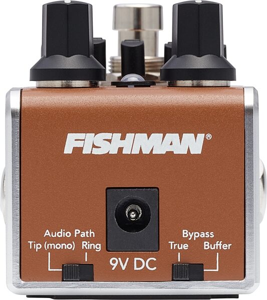 open zoom image for Fishman AFX Pro EQ Mini Acoustic Preamp and EQ Pedal, New, Action Position Back
