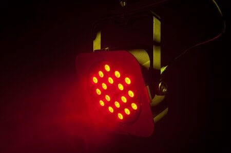 open zoom image for ADJ Flat PAR TRI18X Stage Light, FX1