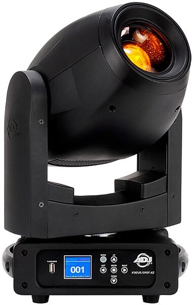 open zoom image for ADJ Focus Spot 4Z Effect Light, Black, Action Position Back