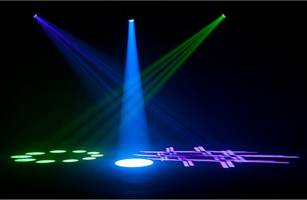 open zoom image for ADJ Focus Spot 4Z Effect Light, Black, Action Position Back