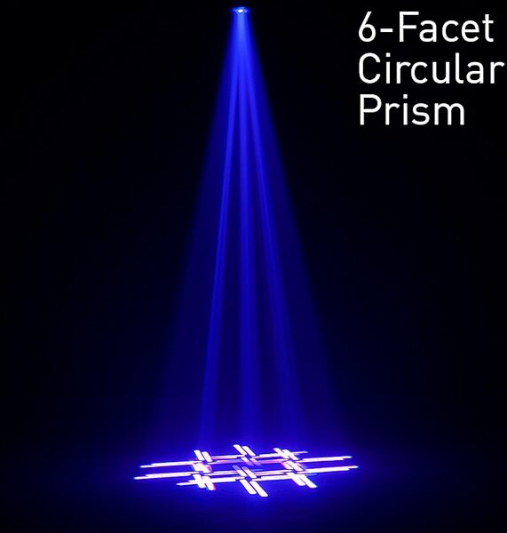 open zoom image for ADJ Focus Spot 4Z Effect Light, Pearl White, Action Position Back