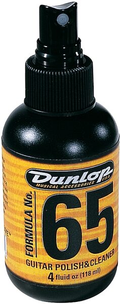 open zoom image for Dunlop Formula Number 65 Pump Polish and Cleaner (4 oz., with 100% Cotton Cloth), New, Main