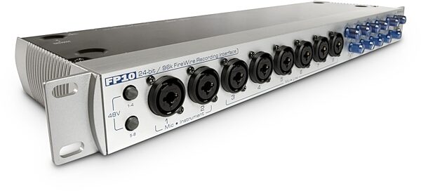 open zoom image for PreSonus FP10 10x10 FireWire Recording Interface, Angle