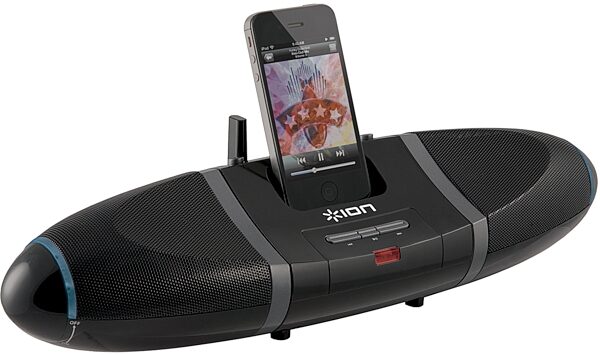 open zoom image for Ion Audio Free Sound Wireless iPhone Speaker Dock, Angle
