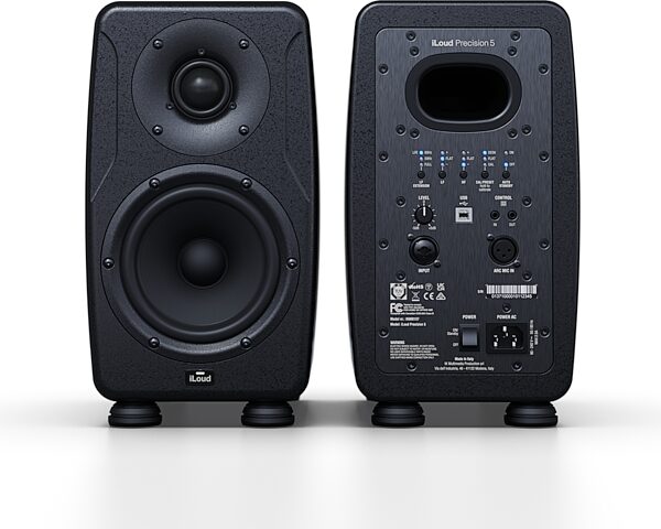 open zoom image for IK Multimedia iLoud Precision 5 Powered Studio Monitor, Action Position Back