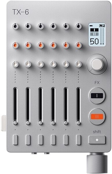 open zoom image for Teenage Engineering TX-6 6-Channel Portable Mixer, Aluminum, Main