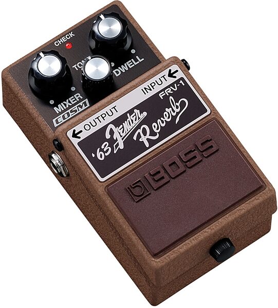 open zoom image for Boss FRV-1 Fender '63 Reverb Pedal, Angle