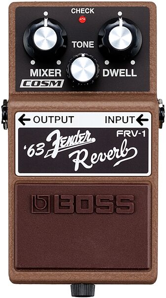 open zoom image for Boss FRV-1 Fender '63 Reverb Pedal, Main