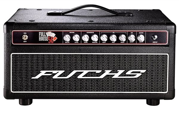open zoom image for Fuchs Full House 50 Guitar Amplifier Head (50 Watts), Black, Main