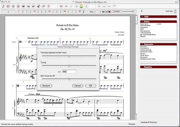 open zoom image for Notion Notation Software, Screenshot