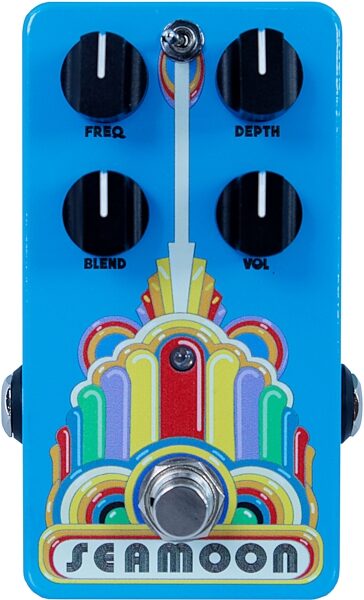 open zoom image for Seamoon Funk Machine Envelope Filter Pedal, Action Position Back